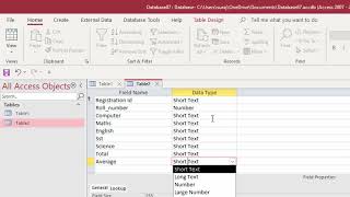 Primary key Foreign Key Relationship  form Report in Microsoft Access 2021@COMPUTEREXCELSOLUTION