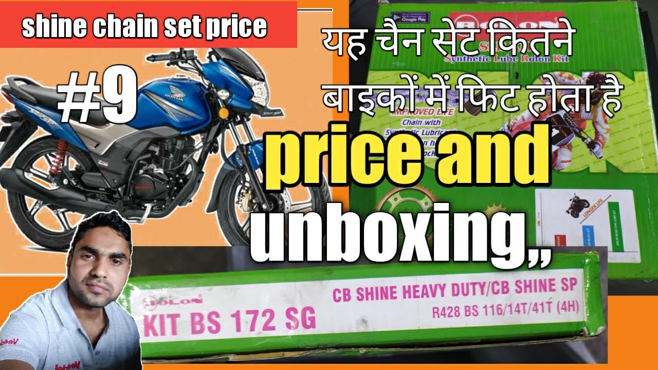 shine ki moti chain sprocket price 