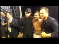 Scenes at locker room after Pacquiao win - YouTube