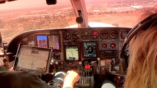 Air Wagner July 1 2023 High Altitude So Cal IFR flight in Cessna Golden Eagle N513SJ