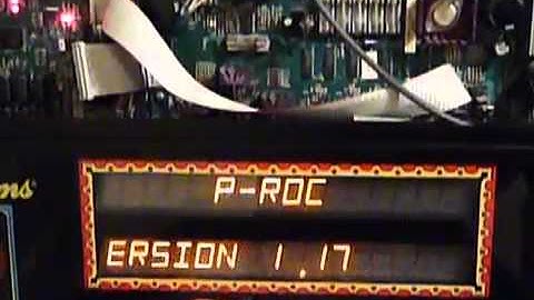 P-ROC Alphanumeric display demo