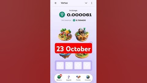 Vertus Combo Cards Today | 23 October Vertus Combo Cards | #airdrop #vertus #code