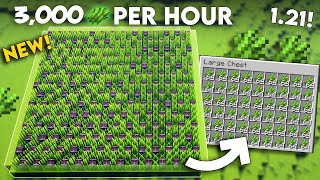 Minecraft BEST Sugarcane Farm 1.20+ | Sugar Cane Farm Tutorial ( java & Bedrock ) - 3000+ Per/h