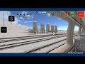 Train and rail yard Simulator - A journey on the &quot;GG1&quot; train as a passenger / călătorie cu trenul..