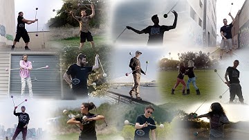 Team Flow on Fire 95mm Contact Poi Collaboration Video