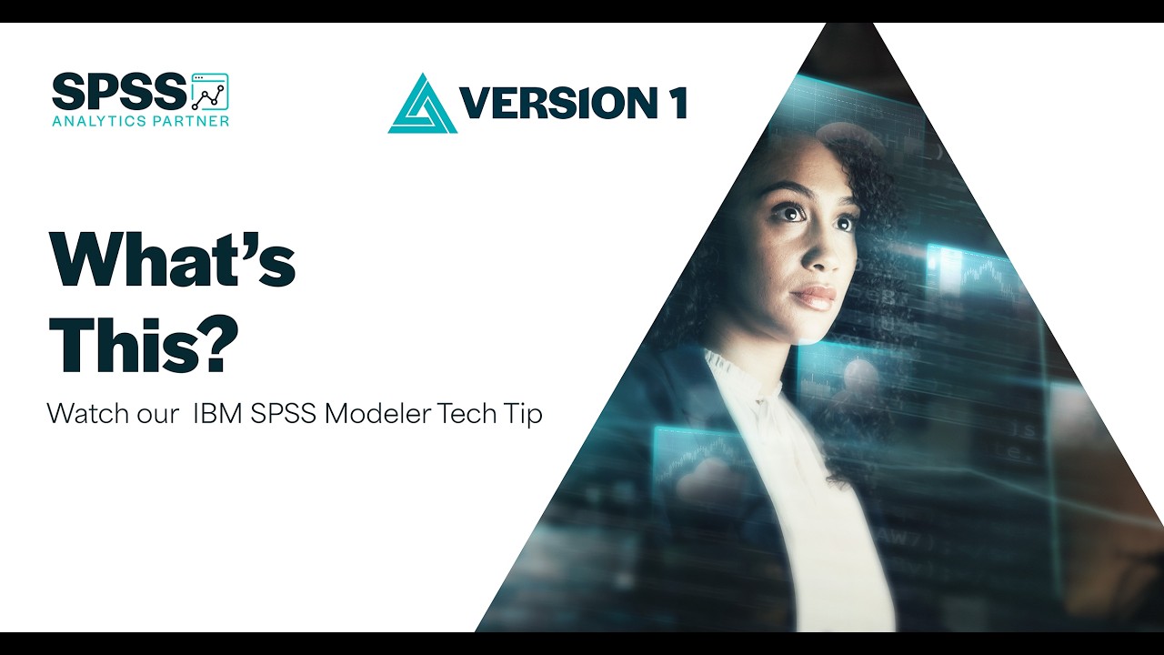 What's This in IBM SPSS Modeler - YouTube