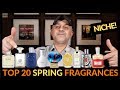 Top 20 Niche Fragrances For Spring | Favorite Niche Scents For Spring 2019