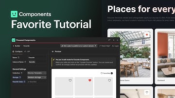 Maak een Favorieten-bestand aan in Webflow met Finsweet-componenten