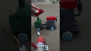 Mini Tractor Water Pump Tanker | Full DIY Project #shorts