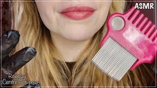 ASMR FRANÇAIS 🌸 ROLEPLAY TRAITEMENT ANTI-POUX - MASSAGE CUIR CHEVELU