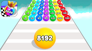 New Satisfying Mobile Game Ball Merge Run Gameplay All Levels Big Update Max Speed Run Freeplay