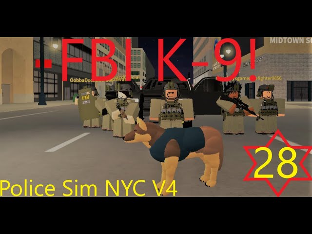 Fbi K 9 Police Sim Nyc Ep 28 Youtube - policesim nyc more fixes o roblox