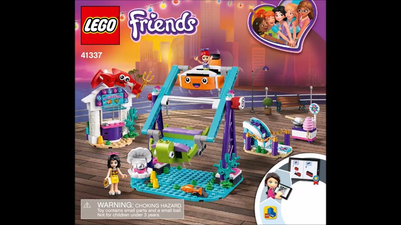 LEGO Instructions | Friends | 41337 | Underwater Loop | Amusement Park