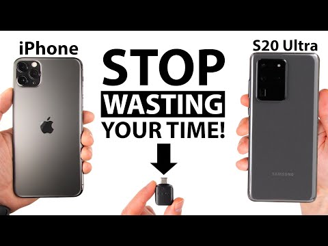 Galaxy S20 Ultra 512GB - Fastest Setup Method (transfer all files from iPhone using Smart Switch)