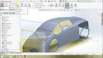 Tutorial SolidWorks, Lamborghini Gallardo. #solidworks #tutorial #design #modeling #car #surface