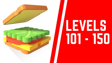 Sandwich! Game Level 101-150 Walkthrough | Popcore Games