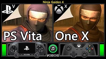 Ninja Gaiden (PS Vita vs Xbox One X) Real Hardware Comparison