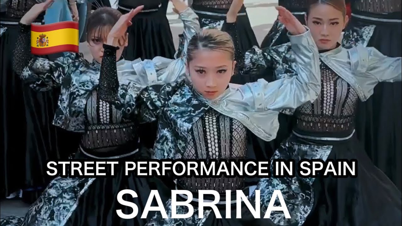 Street Dance in Spain 🇪🇸 | Powerful Performance by Japanese Team “SABRINA” スペインでのパフォーマンス！