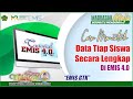 Cara Mencetak Data Tiap Siswa Secara Lengkap di EMIS 4.0