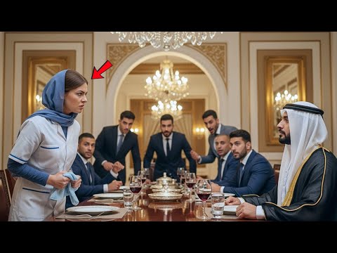 كان الجميع يخافون من الملياردير العربي الوقح حتى قالت عاملة النظافة الجديدة شيئ ا 
