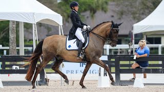 ISF's Johnny Walker CLB 1st place at Adequan Global Dressage Festival 6 National - February 2024