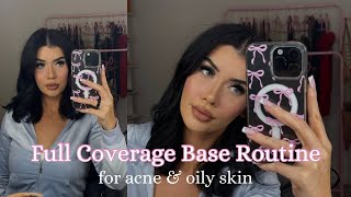 Full Coverage &amp; Sweat Proof Makeup • oily &amp; acne prone skin 