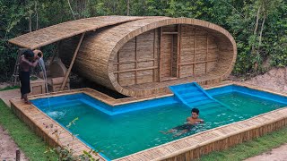 Building Jungle Craft Villa And Swimming Pool With Décor Private Living Room by Primitive Survival Tool 42,937 views 5 months ago 16 minutes