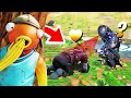 J'amène BOSS PREDATOR aux GARDES IO ! Sa REACTION est INCROYABLE ! Expérience Boss Fortnite Saison 5