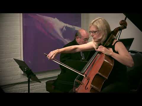 Bow to String Concert, Winona Zelenka, James Parker, J S  Bach   Sonata for Viola da Gamba No  2