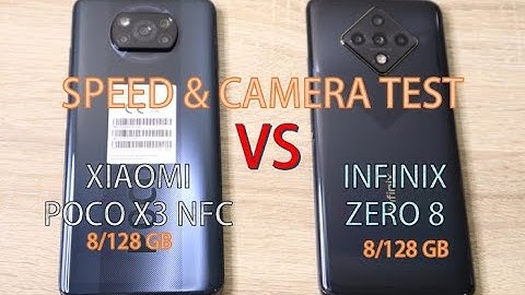 Speed & Camera Test Xiaomi Poco X3 NFC RAM 8/128 GB vs Infinix Zero 8 RAM 8/128 GB #43