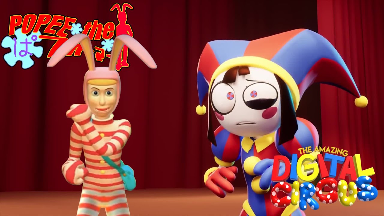 The Amazing Digital Circus: Popee the Performer #shorts - YouTube