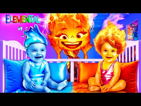 Ember et Wade de Élémentaire ont des Enfants ! Le feu contre l'eau : Astuces Parentales !