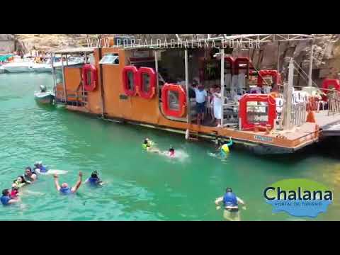 Passeio de Chalana pelo Lago de Furnas, mais conhecido como Mar de Minas em Capitólio - MG.