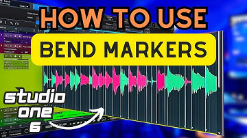 How to use Bend Markers in Studio One 6!