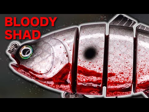 Spray Painting Fishing Lure (Baker Builds) 