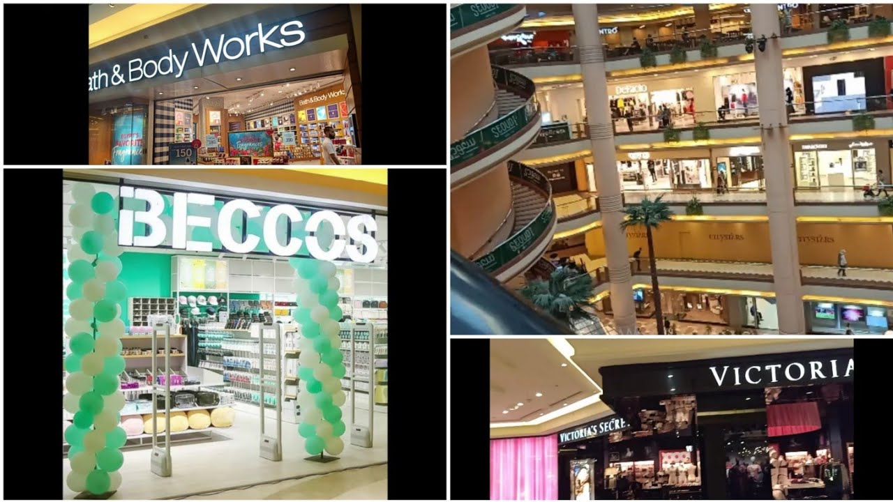 جوله في باث اند بودي وركس وفيكتوريا سيكرت ومحل بيكوس الكوري كلهم فرع سيتي ستارز مدينة نصر القاهره