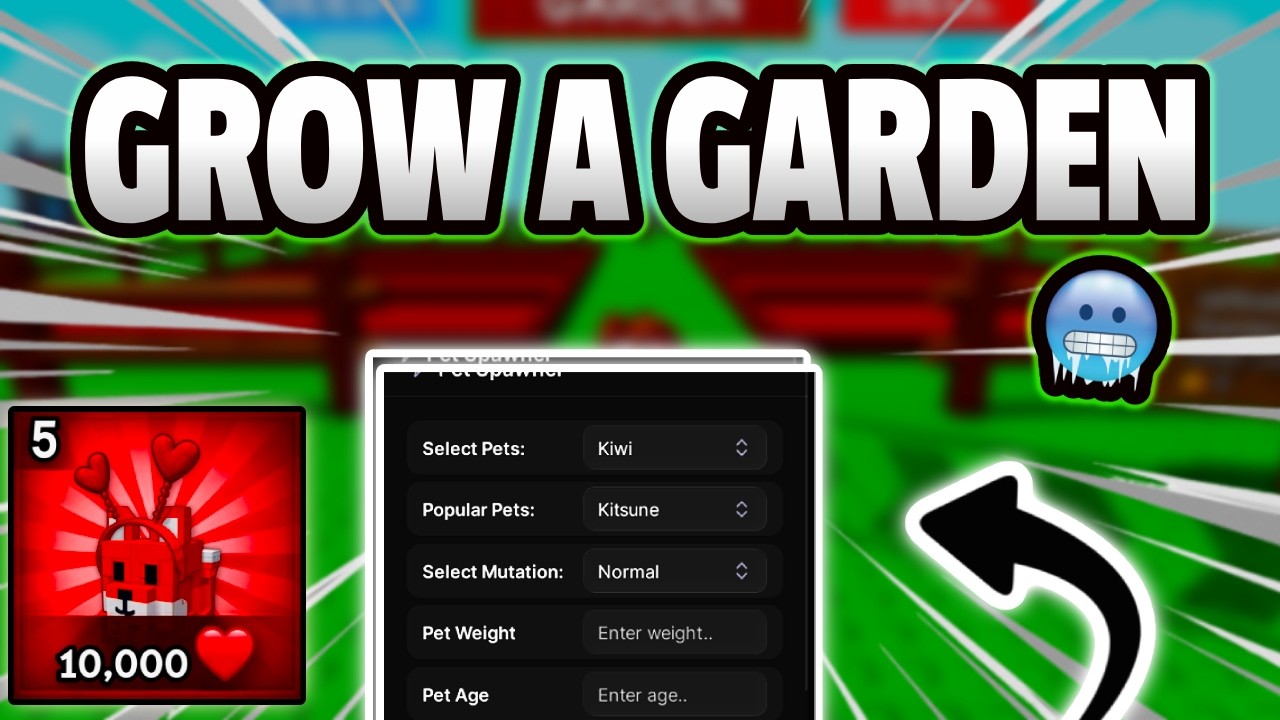 BEST Grow a Garden Script | PET SPANWER , INFINITE SEEDS