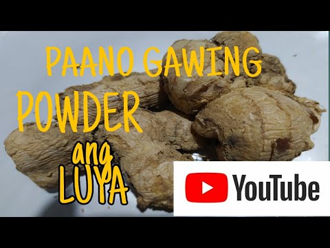 Video: Paano Lumalaki Ang Luya: Lumalaking Luya Sa Bahay