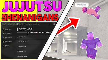 *OVERPOWERED* New Jujutsu Shenanigans Script/Hack (KILL AURA, AUTOFARM, HITBOX, AND MORE)