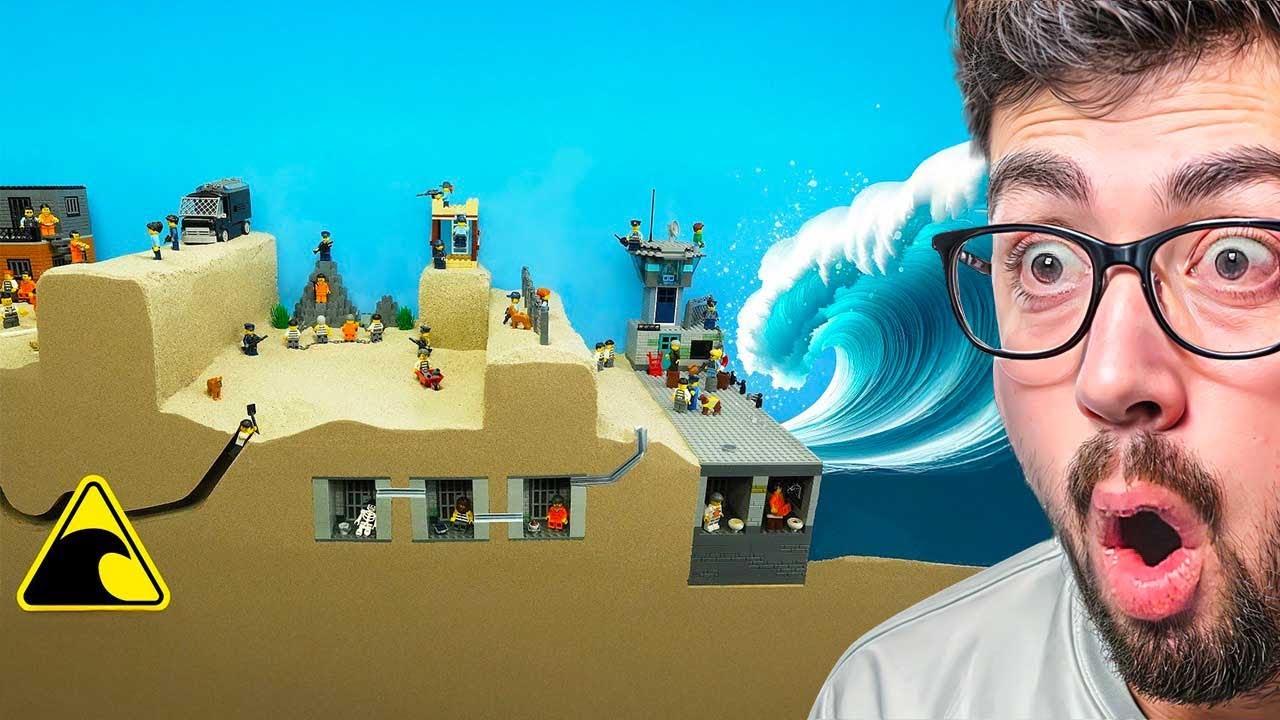 ASÍ SON LOS TSUNAMIS EN LEGO 😱