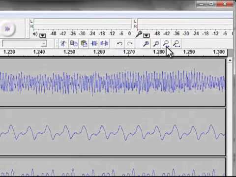 Student Assignment: Using Audacity to Understand Properties of Sound
