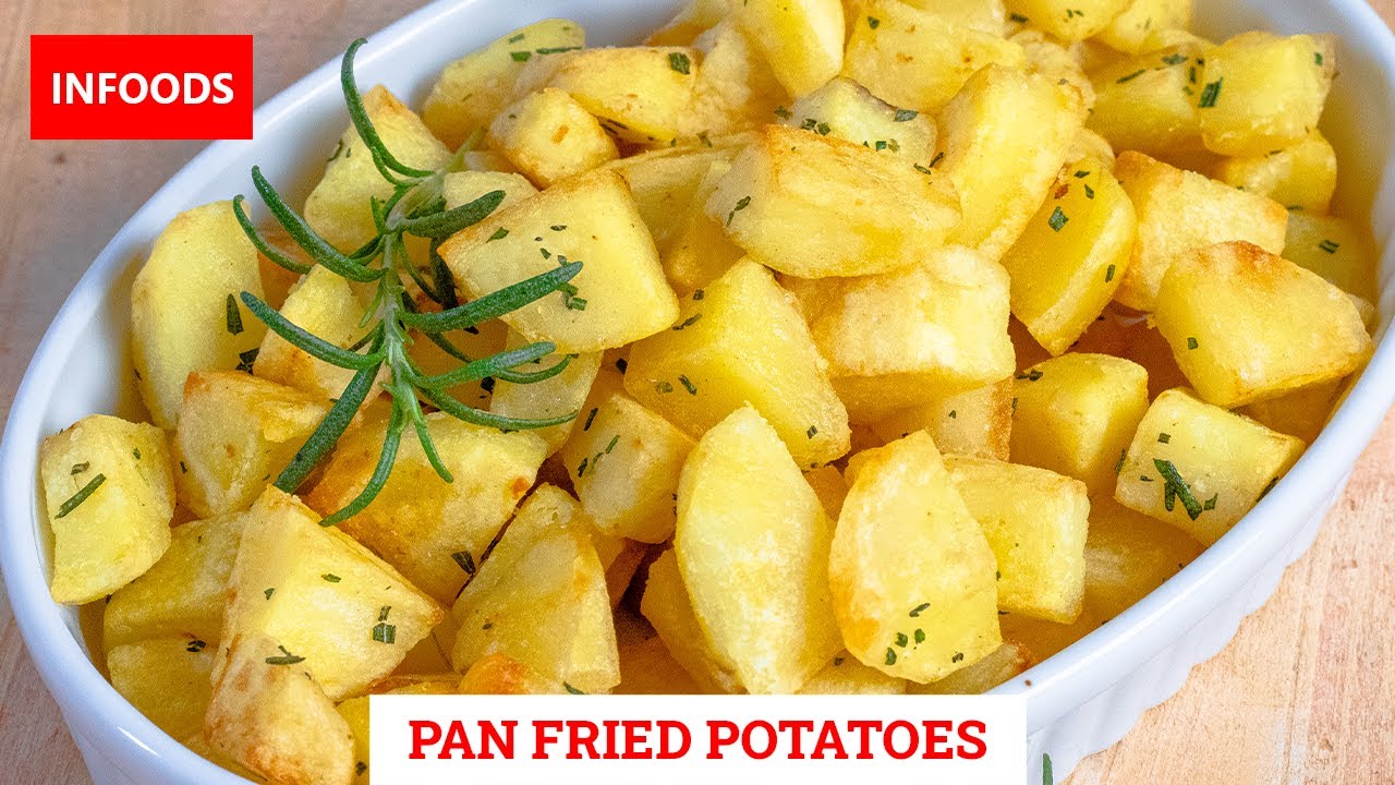 Pan Fried Fancy Potatoes - The Tipsy Housewife