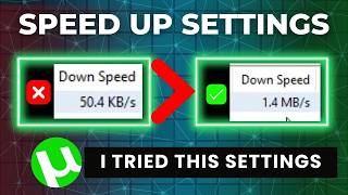 How To Speed Up Utorrent Download 2026 - Utorrent Slow Download Fix Best Settings 2026