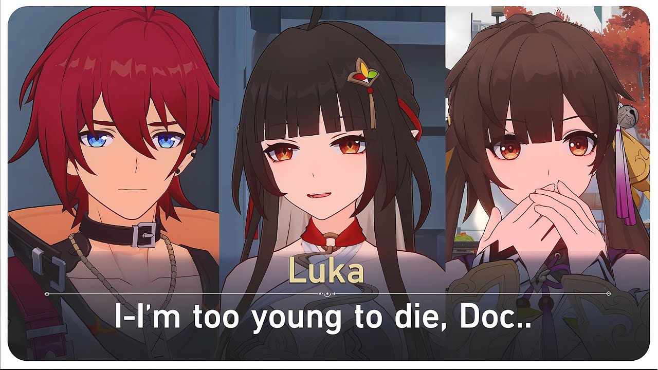 Lingsha Treats Luka's Hallucinations (Cutscene) Luminary Wardance | Honkai Star Rail 2.5