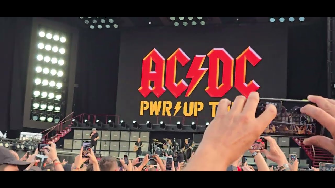 AC/DC. PWR⚡️UP TOUR. Live concert in Paris 13.08.2024. INTRO - YouTube