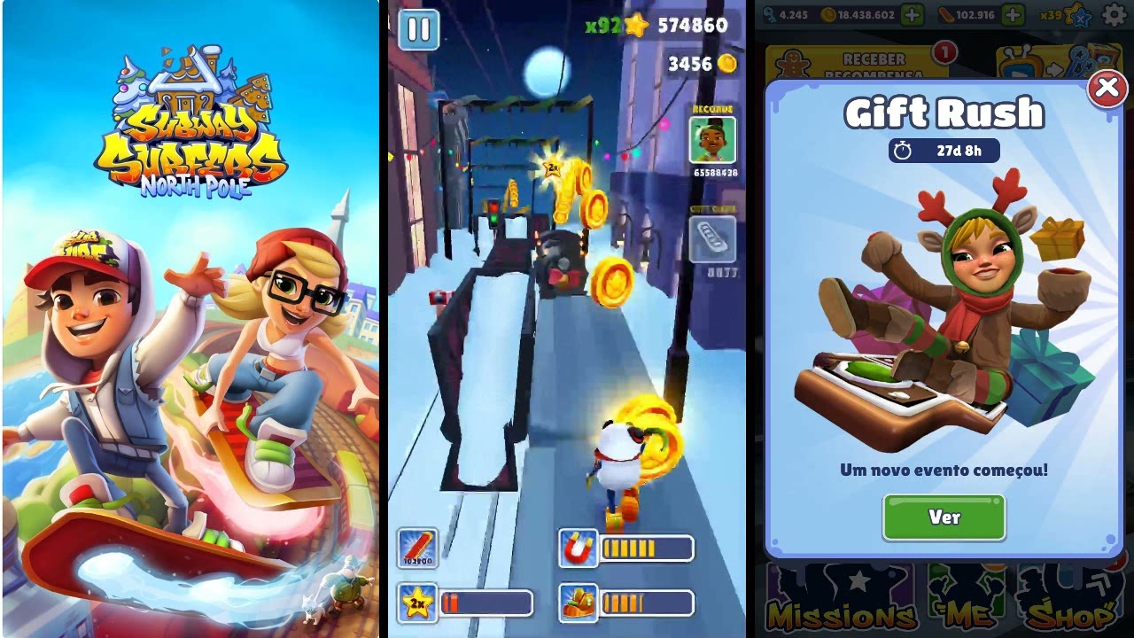 Jogue Subway Surfers São Petersburgo gratuitamente sem downloads