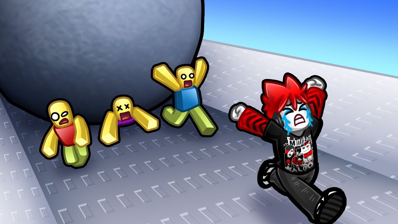 Roblox : Don’t Get Crushed By a Giant Rock 🗿 อย่าโดนหินยักษ์ทับจน ตัวแหลก !!!
