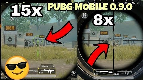 how to get 15x scope in pubg mobile 0.9.0