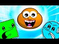 POU pero ES 3D | Cuadradito y Circulito