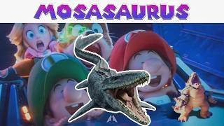Super Mario Galaxy Movie but screams got replaced with Mosasaurus roar memes